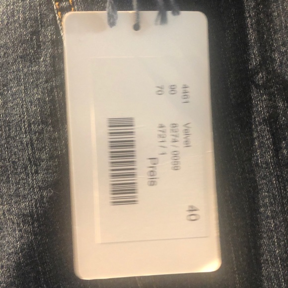 Denim long skirt size 40 , size 8-10 USA - Picture 3 of 4